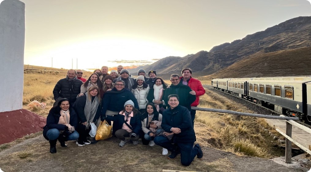 Group travel to Machu Picchu PeruRail